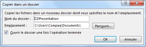 Imprimer dans Powerpoint